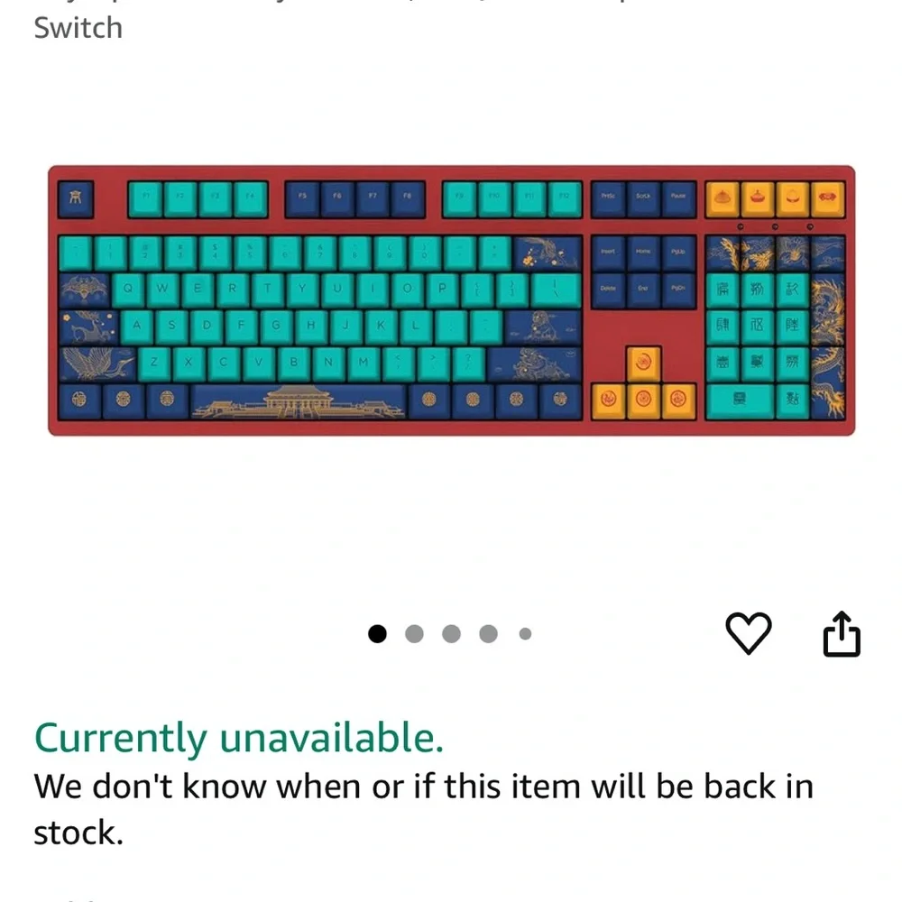 Colorful Mechanical Keyboard